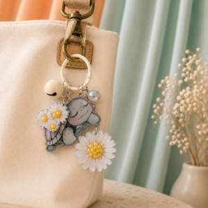 Opaline –– Porte-clé tortue