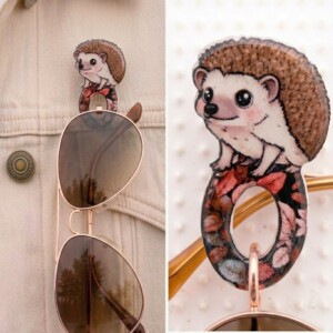 accroche lunettes