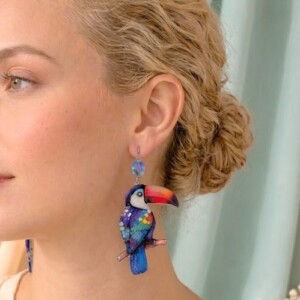 Boucles d’oreilles Toucan Luminosa