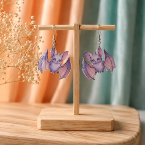 Boucles d’oreilles – Chauve-souris