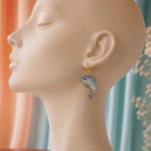 Boucles d’oreilles Dauphin